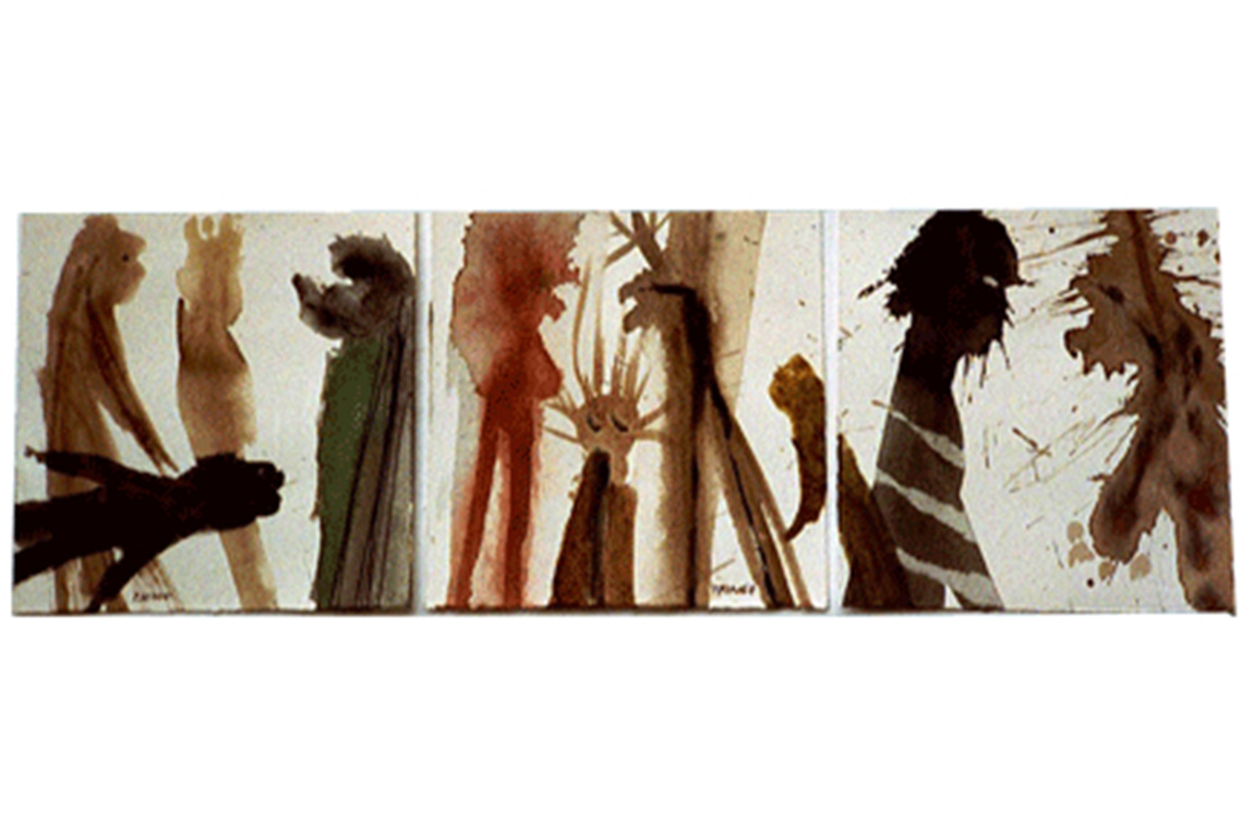 8.9.Minyan.2307.2000..aquarelle.15x45cm.